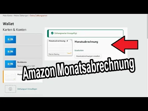 Download MP3 Amazon kauf auf Rechnung einstellen - Amazon Monatsabrechnung einrichten