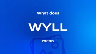 What does WYLL mean - short explanation in simple words