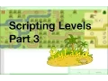 How to script Pyland levels - Part 3 talking to NPCs and stepping on triggers