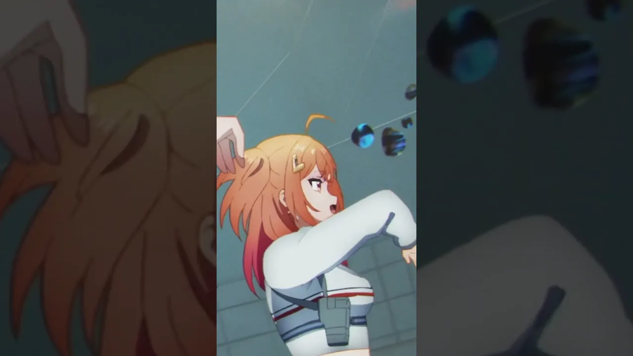 どこのシーンが好き？ダブルタップしてコメントで教えて☺️ フィーリングラデーション #hololive #アニメーション #ReGLOSS #shorts