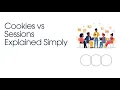Cookies vs Sessions Explained Simply in 60 Seconds Web Development Basics