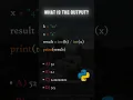 Python MASTERY Quiz 5