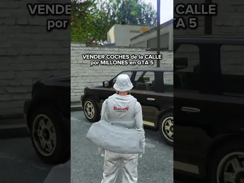 VENDER COCHES de la CALLE por MILLONES en GTA 5 #shorts