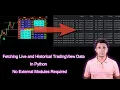 Fetching Live and Historical TradingView Data in Python No External Modules Required
