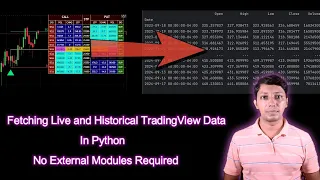 Fetching Live and Historical TradingView Data in Python No External Modules Required