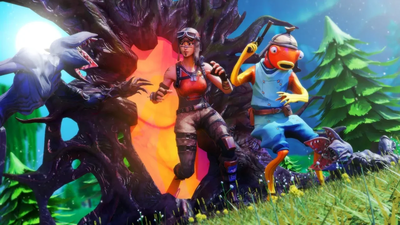 Fortnite Montage - "BURNING MEMORIES" (Machine Gun Kelly & Lil Skies) Ft. STATS