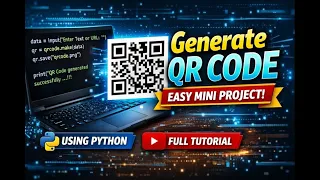 Python QR Code Generator Project Mini Project Using Python