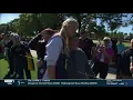 Caitlin Clark SHOCKED Sophie Cunningham golf shot HITS A FAN takes selfie w him Indiana Fever