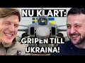 Lagu GRIPEN TILL UKRAINA! Stridspilot reagerar