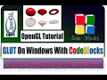 Computer Graphics lecture how to setup GLUT with codeblocks step by step
