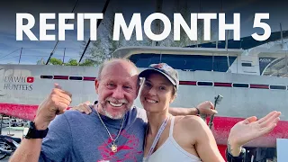 WHY IS THIS SO FREAKING HARD? Aluminium Catamaran Refit