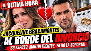 JAQUELINE BRACAMONTES AL BORFE DEL DIVORCIO ! su esposo ya no la soporta ! TRISTE NOTICIA