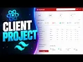 Client Project Showcase Custom Nutrition Calculator Web App React JS Tailwind CSS