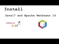 Install Apache Netbeans 14 and Java 17