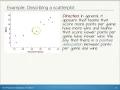 9 1 Describing a Scatterplot