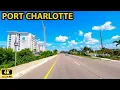 Port Charlotte Florida Driving Through