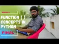 Functions Series-2 Final in Python Python for beginners Learn Python Tamil kalaistechiview4611