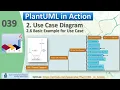 PlantUML in Action 039 - 02 Usecase Diagram