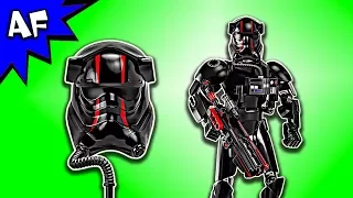 Lego Star Wars 8: Last Jedi ELITE TIE FIGHTER PILOT 75526 Speed Build