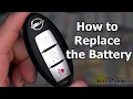 How to Replace Your NISSAN Key Fob Battery