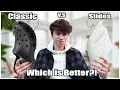 Croc CLASSIC Clog vs Croc SLIDES review what should you buy