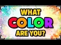 What COLOR Are You Color Personality Test