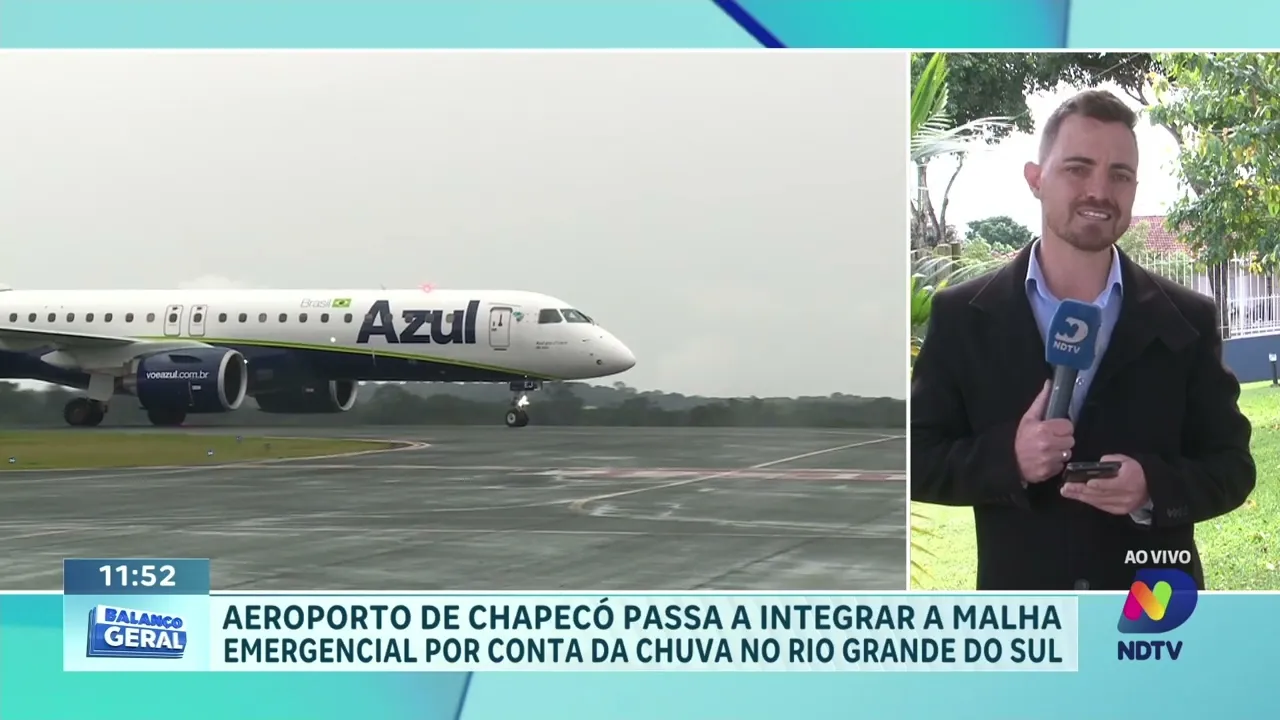 Chapecó Solidária: Aeroporto Integra Malha Aérea Emergencial para Auxiliar Vítimas no RS