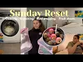 A much needed Sunday Reset unpacking cleaning cooking self-care