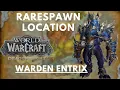 Warden Entrix Rarespawn Location WoW Dragonflight 10 0 7 Dragon Isles the Forbidden Reach