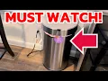 Simplehuman 45 Liter 12 Gallon Semi Round Automatic Sensor Trash can My Honest Review