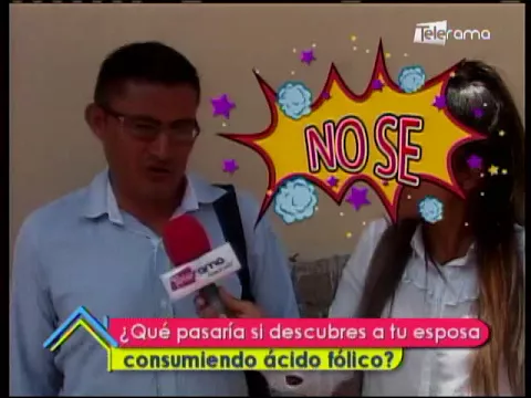 Caíste: ¿Qué pasaría si descubres a tu esposa consumiendo ácido fólico?