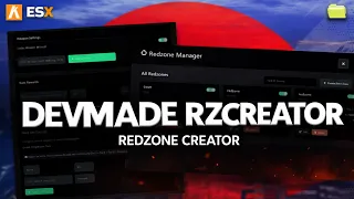 Redzone Creator FiveM Script ESX QB devmade - rzcreator