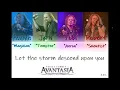 AVANTASIA - Let The Storm Descend Upon You - Lyric Video (Color Coded)