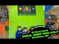 Coral Reef Mini Golf - 18 Hole Indoor Golf Course in Branson MO