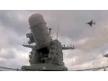 Navy CIWS Gun System Locks Onto Incoming Aircraft