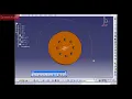 CATIA v5 DASSAULT SYSTEMES Walkthrough Part - 72 CIRCULAR PATTERN