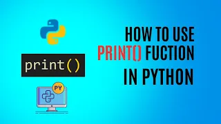 Print function in Python Python for Beginners Python in