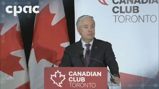 12 40 ET Finance Minister François Philippe Champagne Discusses Budget 2025 At Toronto Event 