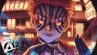 akaza kimetsu no yaiba inquebr vel anirap