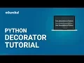 Python Decorator Tutorial Decorators in Python For Beginners Python Tutorial Edureka