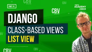 Learn Django Class Based Views - ListView