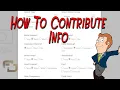 How to contribute information Fig Database
