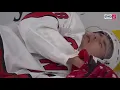 Martin Necas Head Bounces Off Ice After Hit