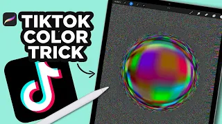 How To Do A TIKTOK Color Picking Trick In PROCREATE Shorts  How To Do A TIKTOK Color Picking Trick In PROCREATE Shorts