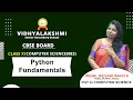 PYTHON FUNDAMENTALS TOKENS OPERATORS PUNCTUATORS CBSE Class XI Computer Science Part - 6