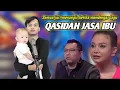 Lagu Peserta bawa anak bayi, nyanyikan lagu Jasa Ibu. Sangat merdu dan menyentuh hati Semua juri menangis