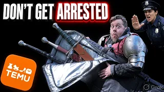 DON'T GET ARRESTED! - What's the best bag to transport swords? - TEMU