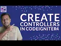 How to create a controller in Codeigniter 4 Create Controller in CI4 Hindi OR Urdu Controllers