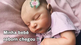 Realização de um sonho de criança!! Minha 1ª bebê reborn ❤️