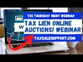 TAX LIEN ONLINE AUCTIONS REVIEWED RESEARCH TAX ASSESSOR RECORDS